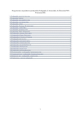 Pedagogika -  Z. Kwieciński, B. Śliwerski