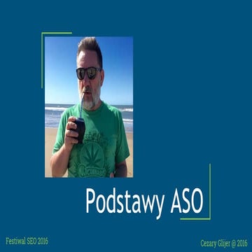 Podstawy ASO Cezary Glijer