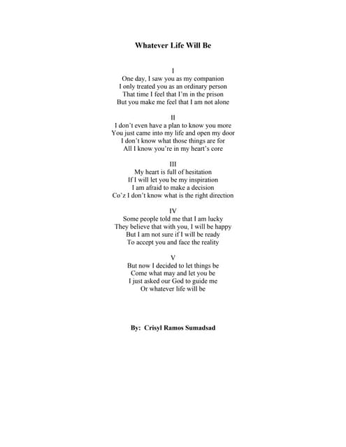 Poem