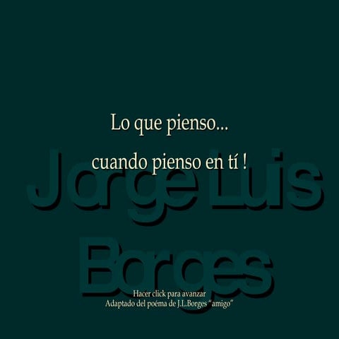 Poema:  Lo Que Pienso Cuando Pienso En Ti !!!