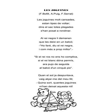 Poema les joguines