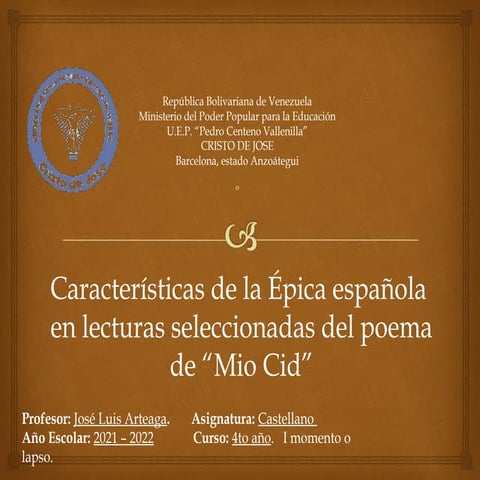 POEMA MIOCID.pptx poe,a miocid poema poema