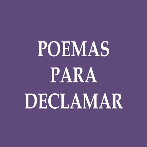 Poemas