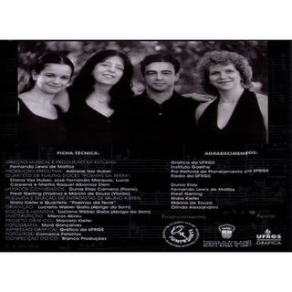 Encarte Poemas da terra