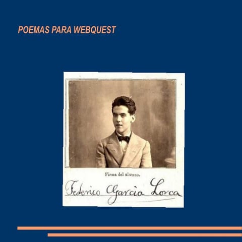 Poemas lorca
