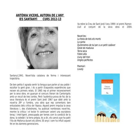 Poemes antònia vicens