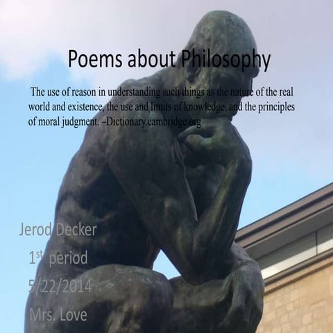 Poetry Portfolio | PPTX