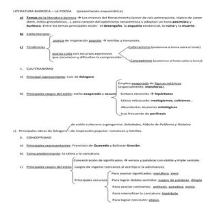 Poesía barroca