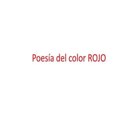 Fichas color rojo | PDF