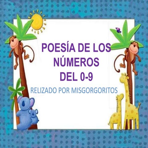 Poesía de los números