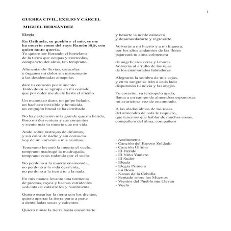 Poesía posterior a 1936