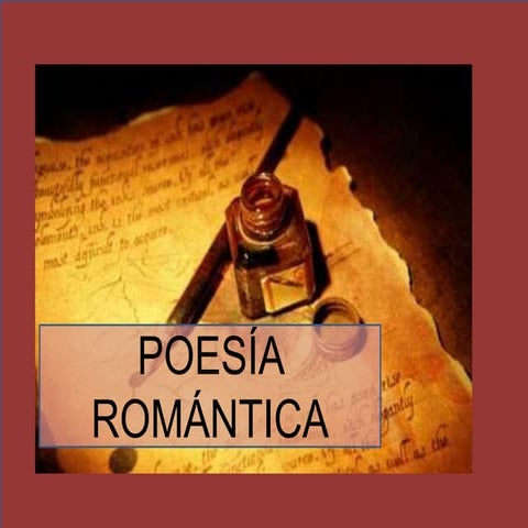 Poesía romántica