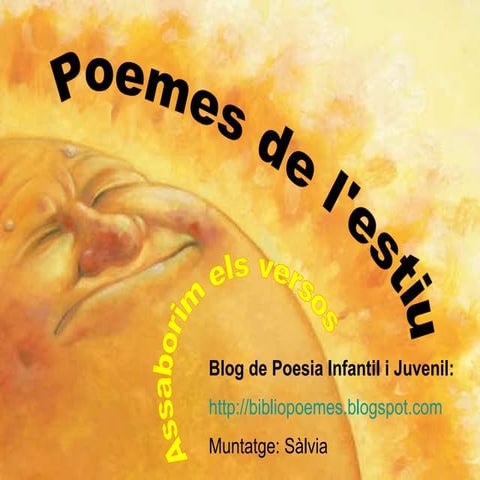 Poesia infantil de l'estiu