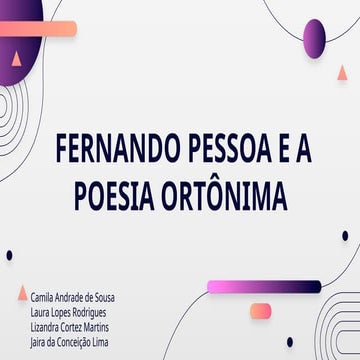 Análise do Poema - A Última Nau | PPTX