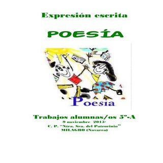  EXPRESIÓN ESCRITA  - POESÍAS - ALU...