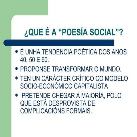 Poesia social