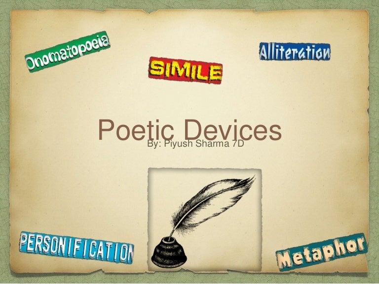 Poetic devices (1)