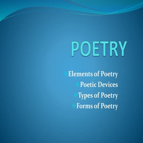 Poetry (language research) 
