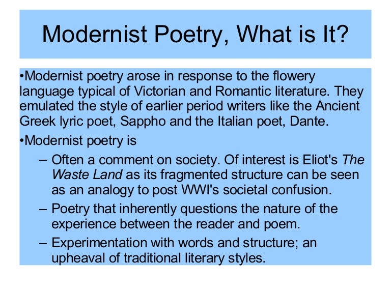 Poetry Movements Project