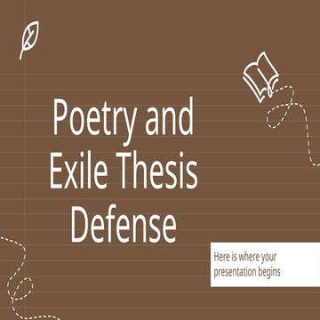 Poetry and Exile Thesis Defense by Slidesgo.pptx