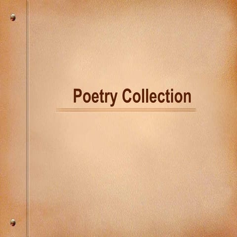Poetry Collection