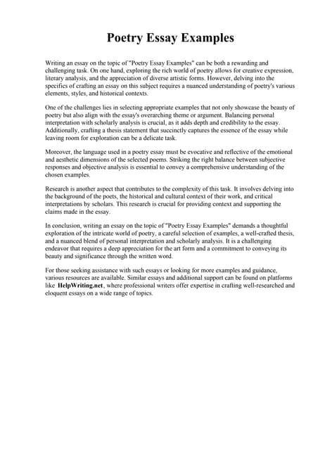 The Glass Essay Analysis | PDF