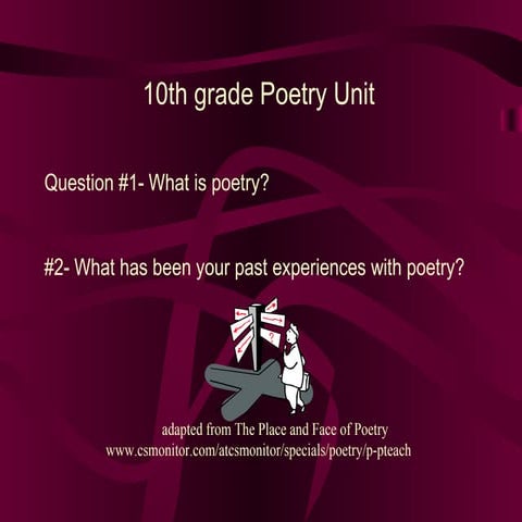 Poetry (language arts)