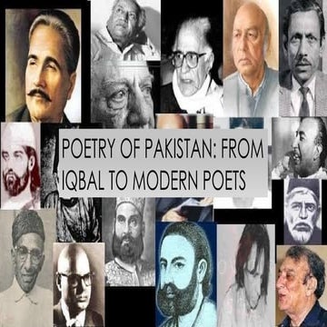 poetry of pakistan- the great poets of our country | PPTX