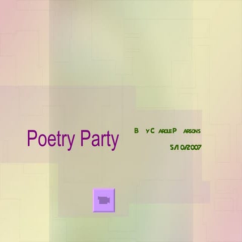 Poetry Party Directions Jan 11