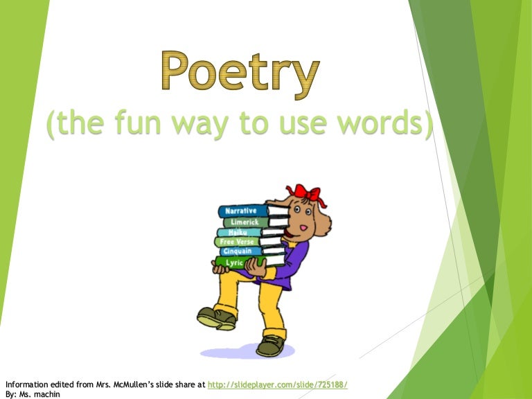 Poetry Ppt