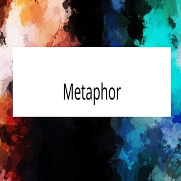 Poet X Metaphor.pptx Describing metaphors in the text | PPTX