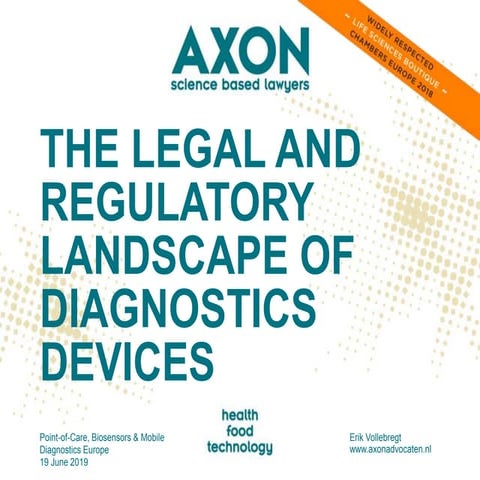 Point of-care, biosensors &amp; mobile diagnostics europe 2019