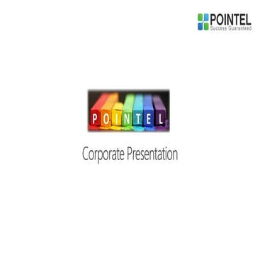 Pointel Inc Corporate Presentation | PDF