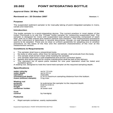 Point integrating | PDF