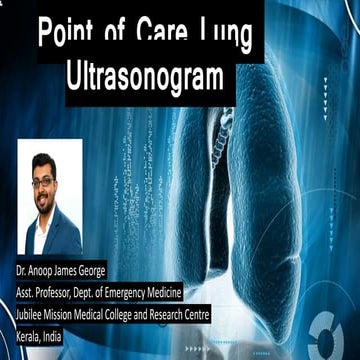 Point of Care Lung Ultrasound