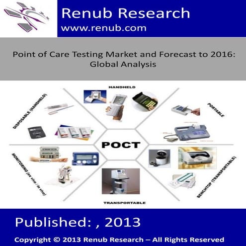 Point of care testing market and forecast to 2016 global analysis