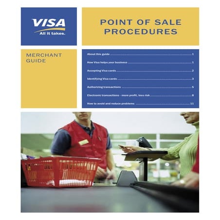 Point of Sale Merchant Procedures