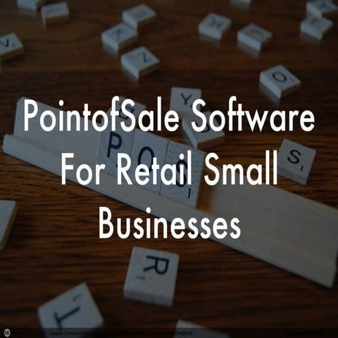 PointofSale Software For Retail Small Businesses