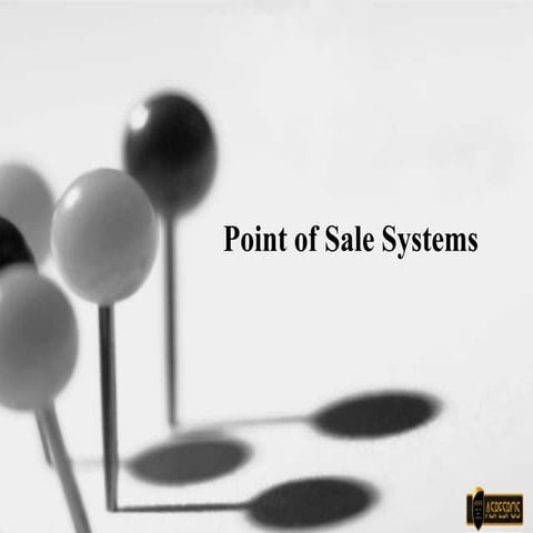 Point of sale systems