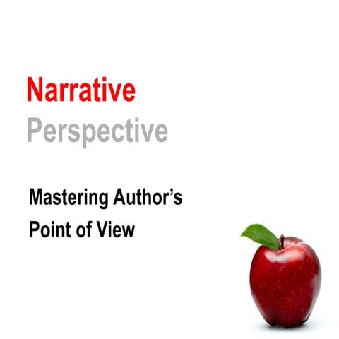 Narrative Point of View | PPTX