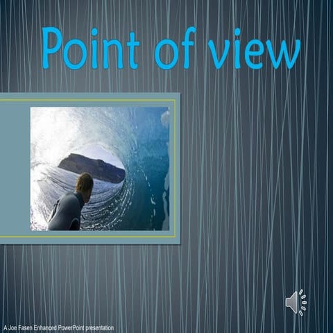 Point of view for Second Graders