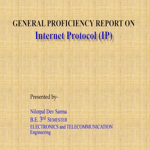 Internet Protocol