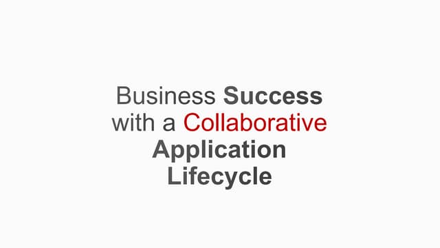 A Collaborative culture