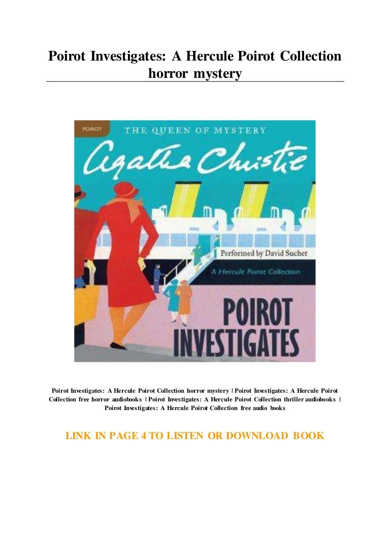 Poirot Investigates A Hercule Poirot Collection Horror Mystery