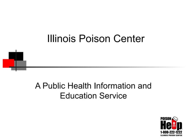Poison Center Services 2008