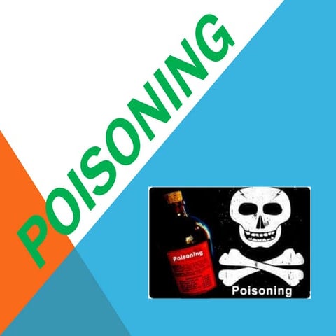 Poisoning