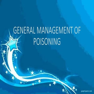 Poisoning