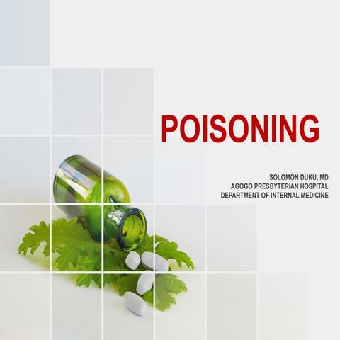 Poisoning | PPTX