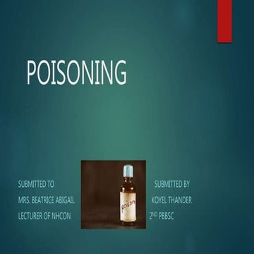 POISONING