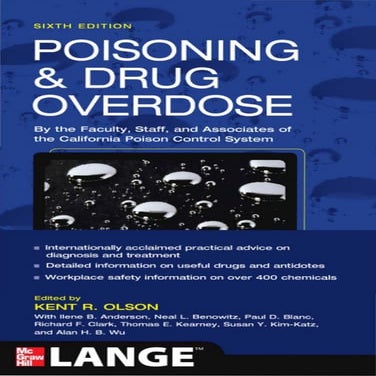 poisoning & drug overdose | PDF